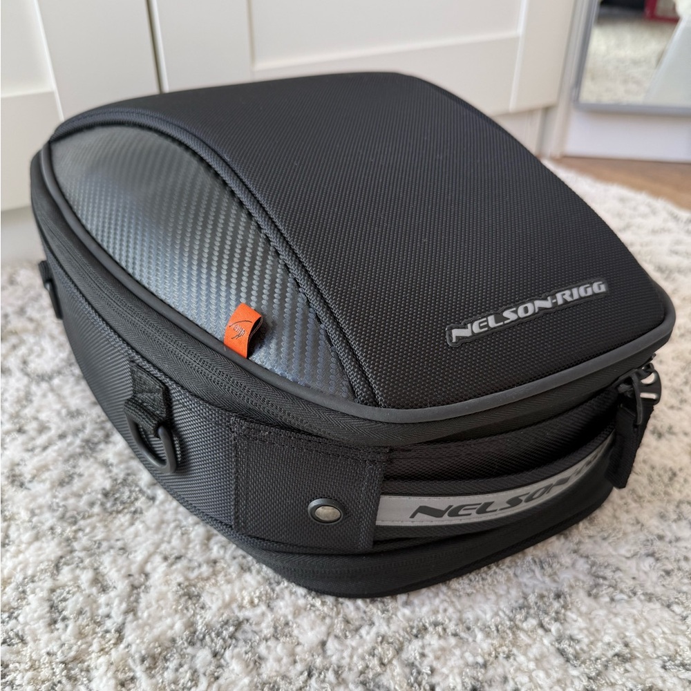 Nelson-Rigg Black Motorcycle Tail Bag